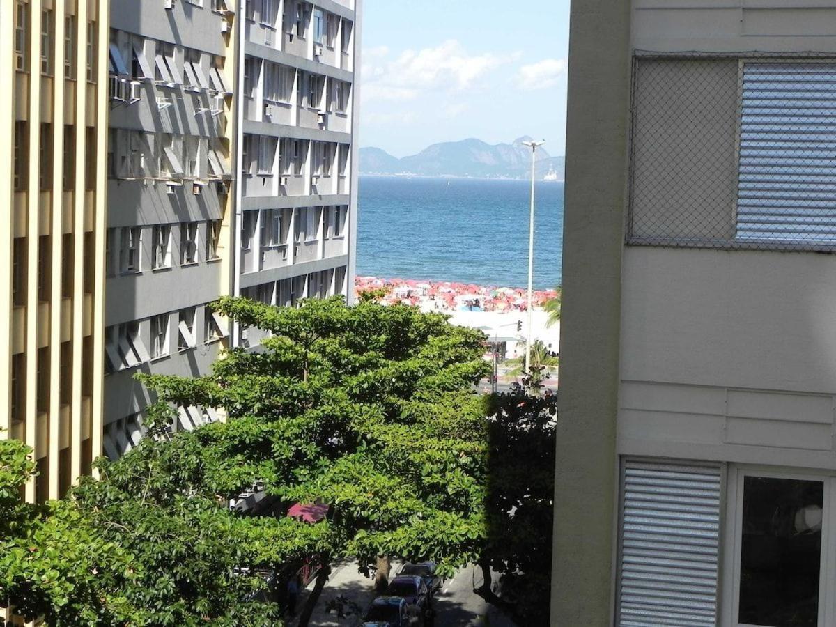 Vista Lateral Praia De Copacabana Rio de Janeiro Kültér fotó